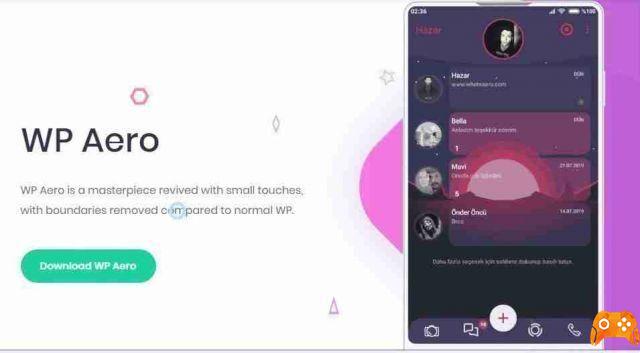 WP Aero: cómo funciona whatsaero la versión modificada de Whatsapp