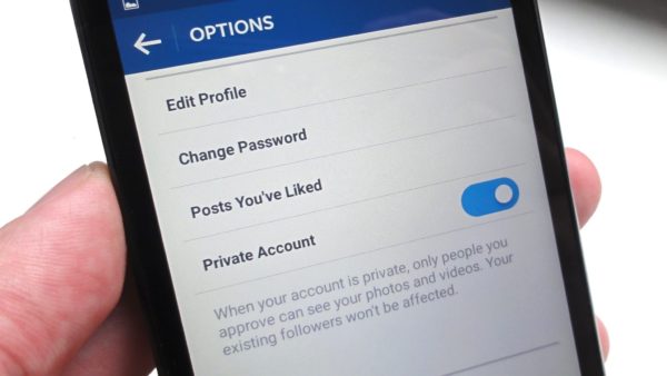 How to create a private account on Instagram